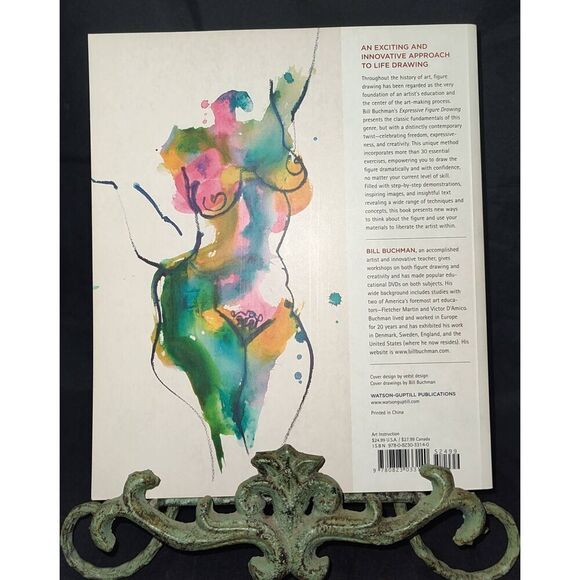 Expressive Figure Drawing: New Materials, Concepts, & Techniques Buchman PB - Picture 2 of 14